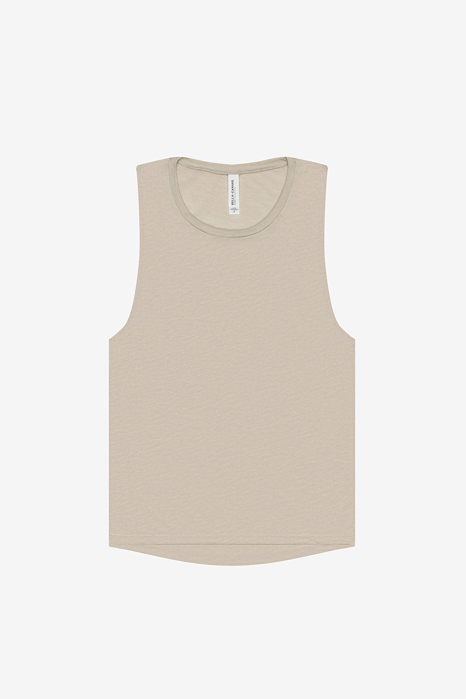 Womens Flowy Scoop Muscle Tank Bella+Canvas 8803 S, M, & L
