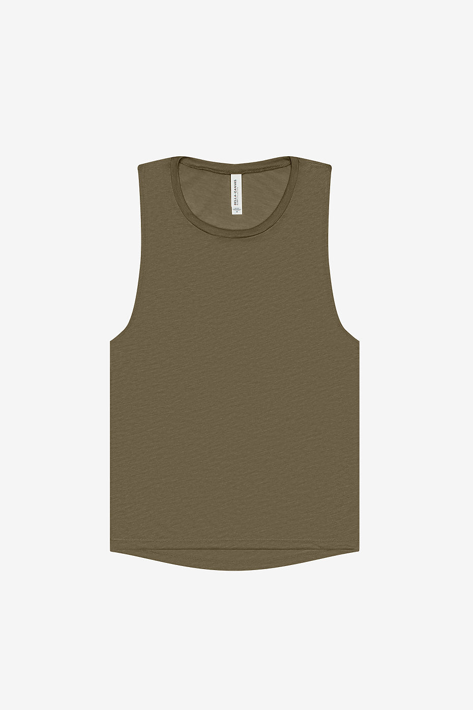 Womens Flowy Scoop Muscle Tank Bella+Canvas 8803 S, M, & L