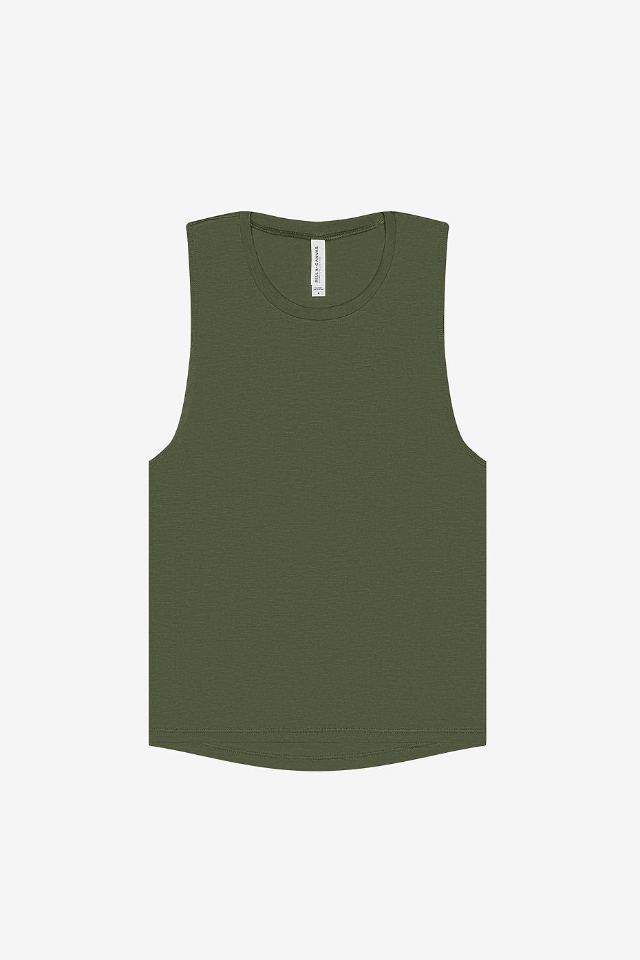 Womens Flowy Scoop Muscle Tank Bella+Canvas 8803 S, M, & L