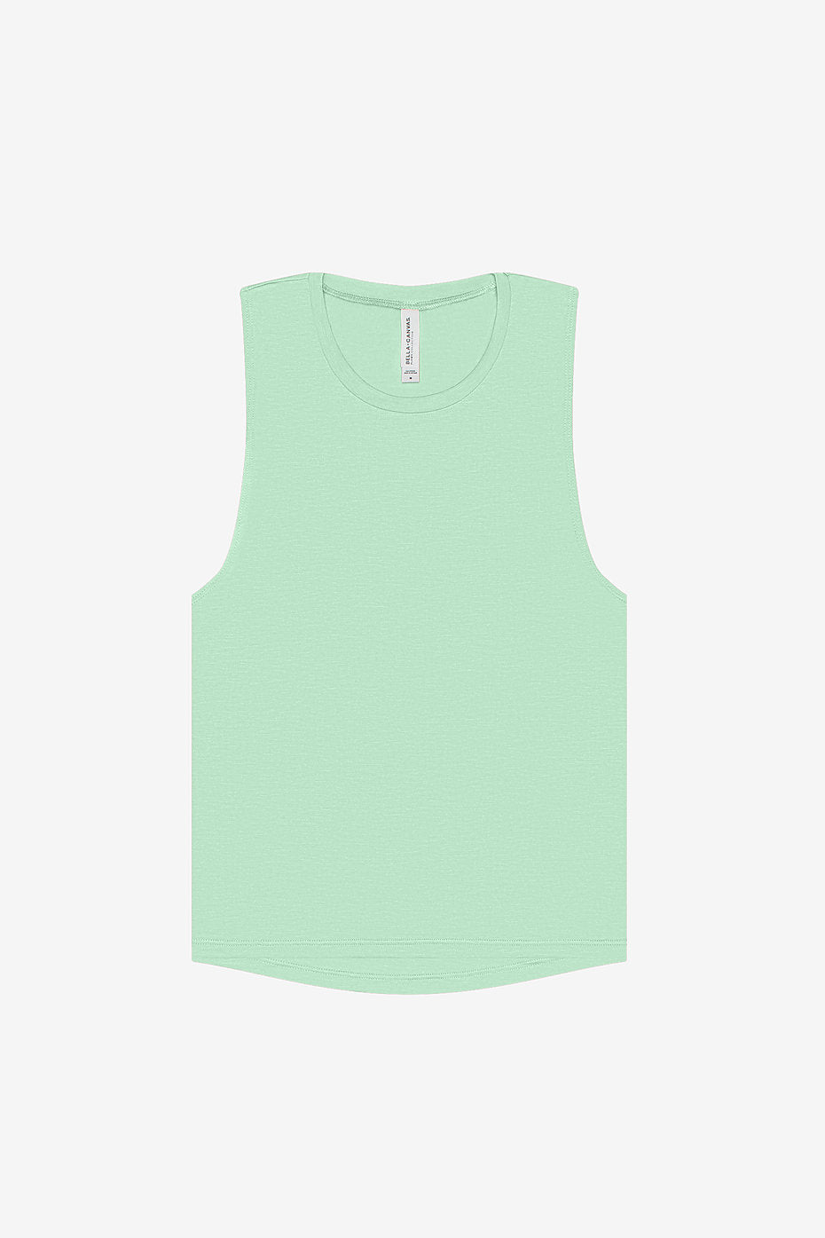 Womens Flowy Scoop Muscle Tank Bella+Canvas 8803 S, M, & L