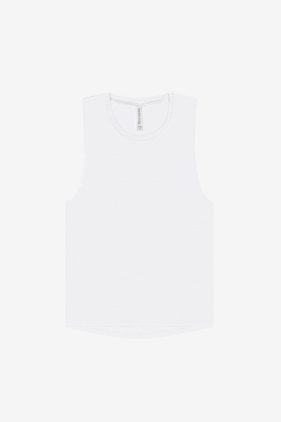 Womens Flowy Scoop Muscle Tank Bella+Canvas 8803 S, M, & L