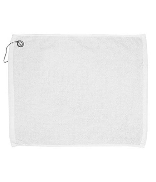 Golf Towel With Grommet & Hook - Just What is Needed on the Golf Course!! Personalize Today!! C1625G