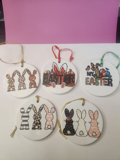 Custom Printing Ceramic 3" Ornaments Get Yours Now!