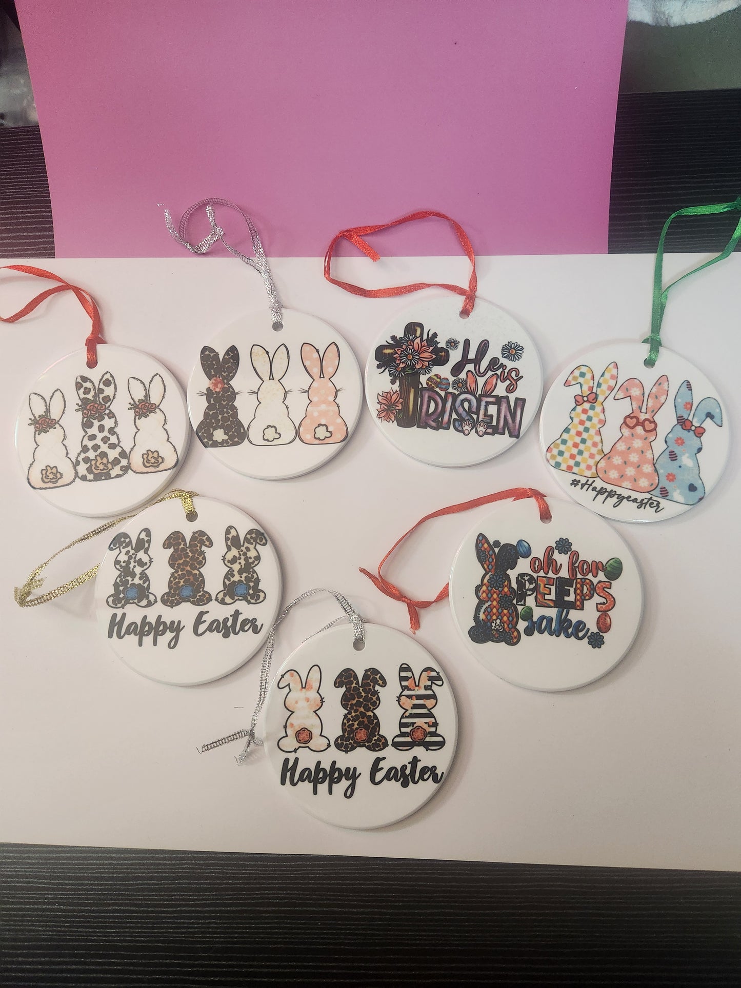 Custom Printing Ceramic 3" Ornaments Get Yours Now!
