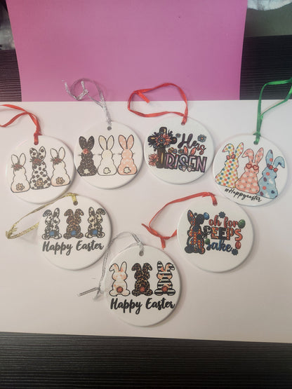 Custom Printing Ceramic 3" Ornaments Get Yours Now!