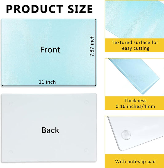 Sublimation Glass Cutting Board 11"x7.87" - Great addition for any Kitchen!!