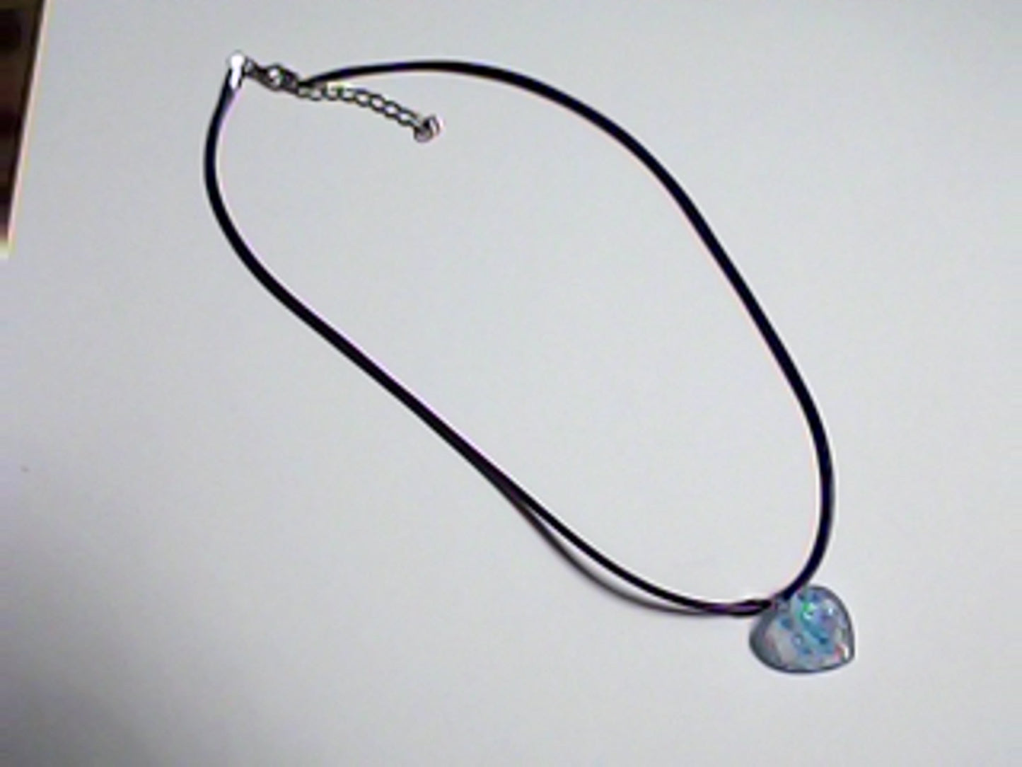Necklaces on Purple Faux Leather Cord, Great for Her!