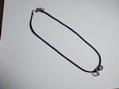 Necklaces on Purple Faux Leather Cord, Great for Her!