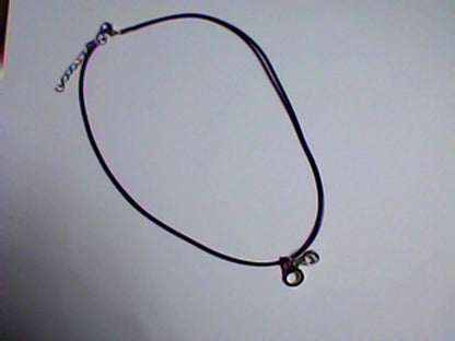 Necklaces on Purple Faux Leather Cord, Great for Her!