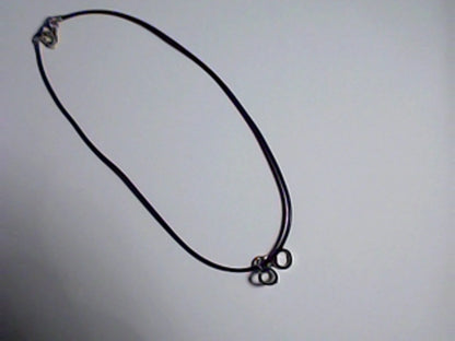 Necklaces on Purple Faux Leather Cord, Great for Her!