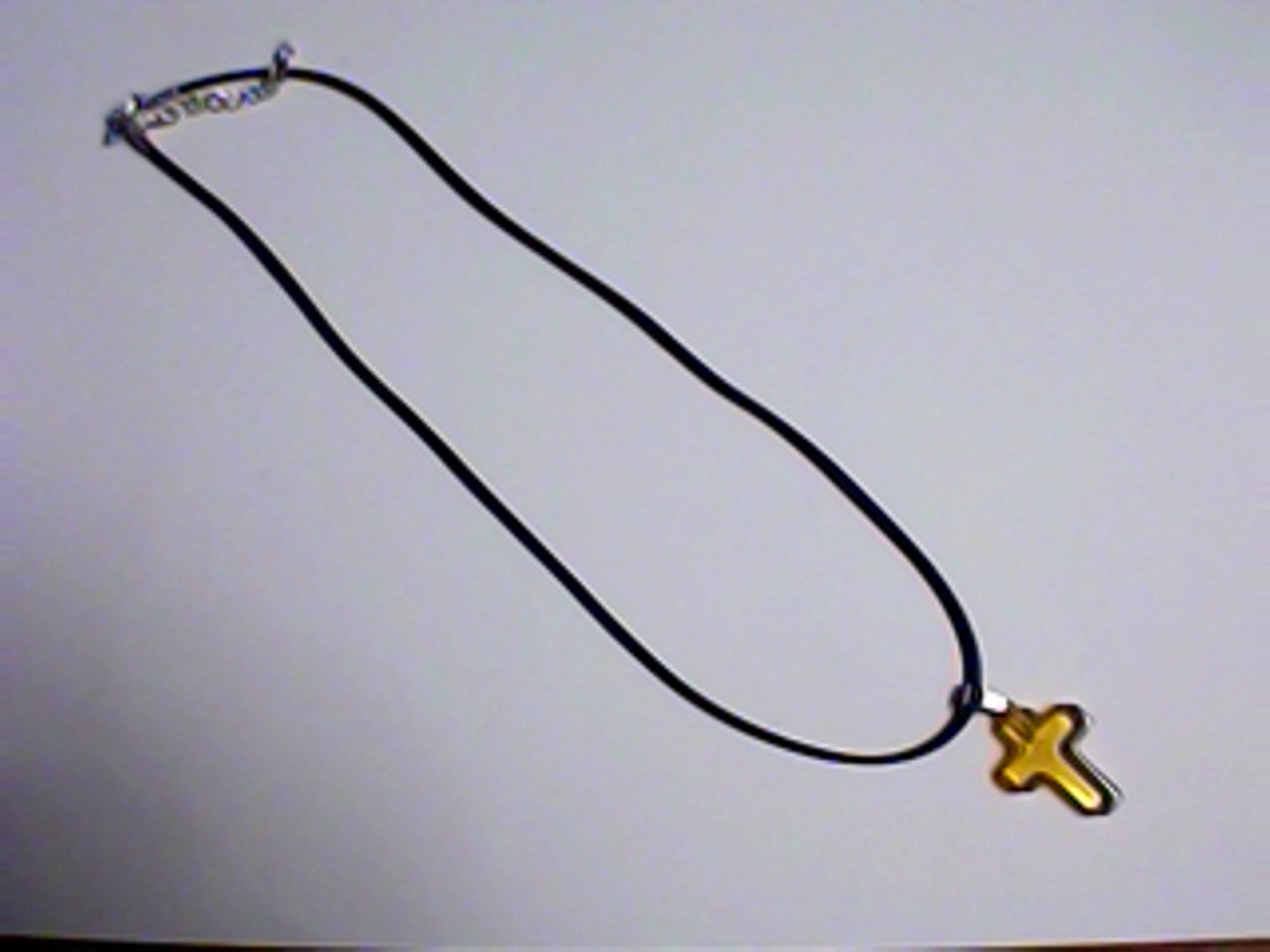 Faux Leather Black Necklaces with Crosses, Get yours Now Before they are Gone!!