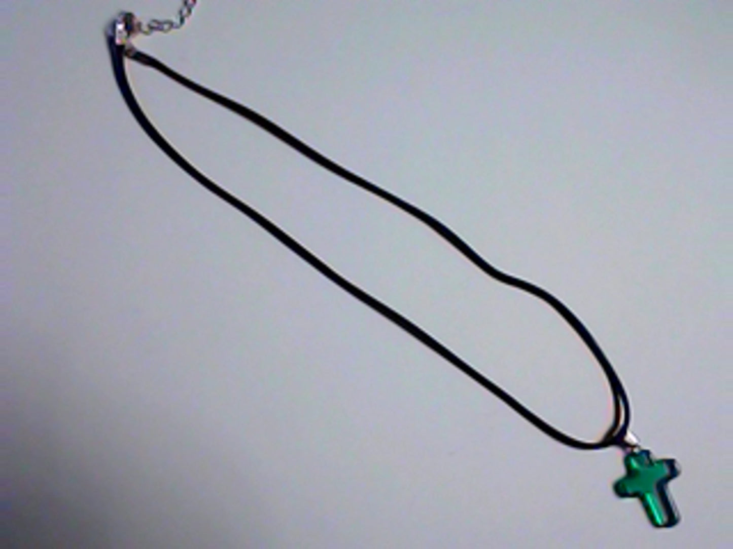 Faux Leather Black Necklaces with Crosses, Get yours Now Before they are Gone!!