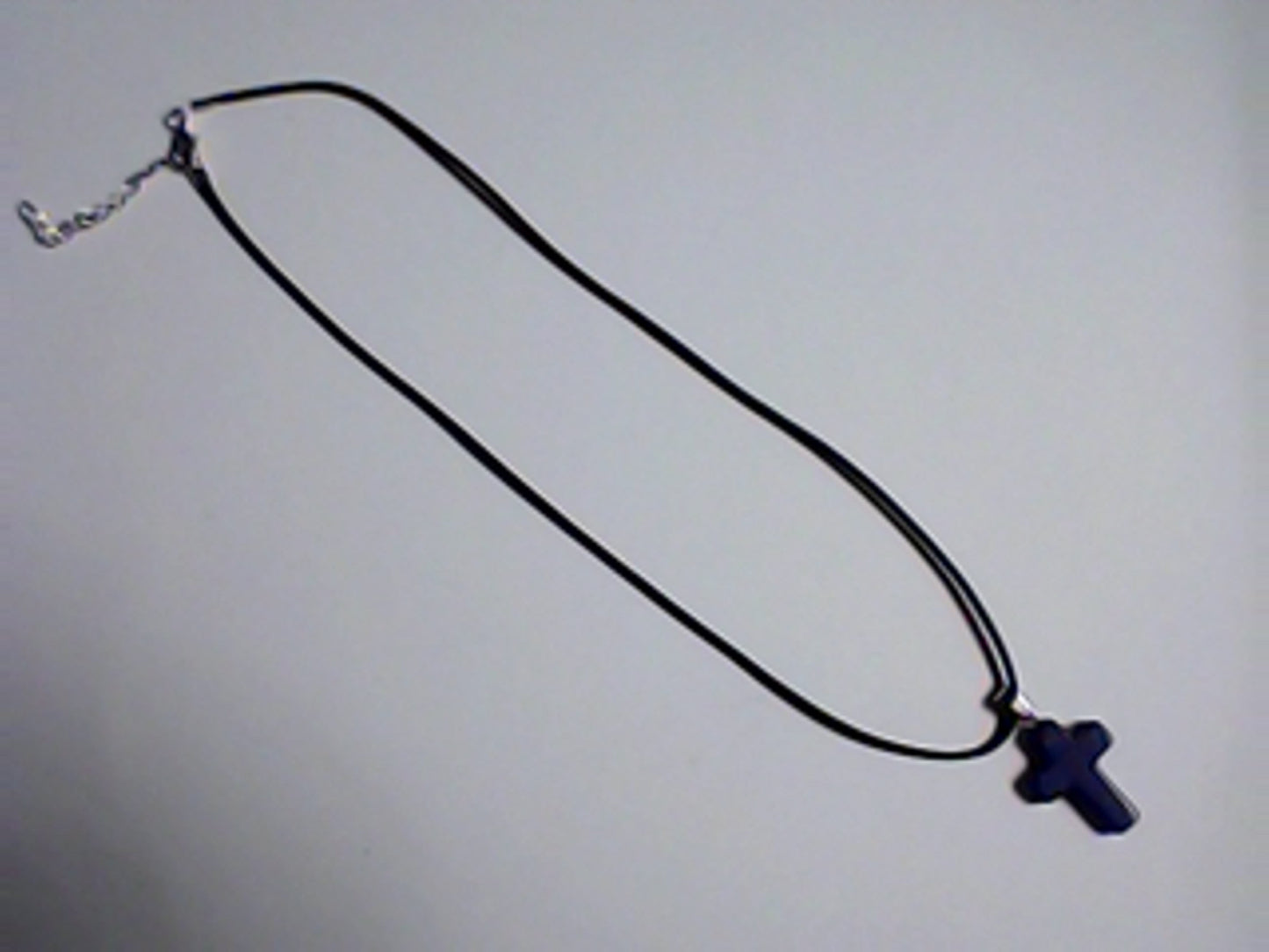 Faux Leather Black Necklaces with Crosses, Get yours Now Before they are Gone!!