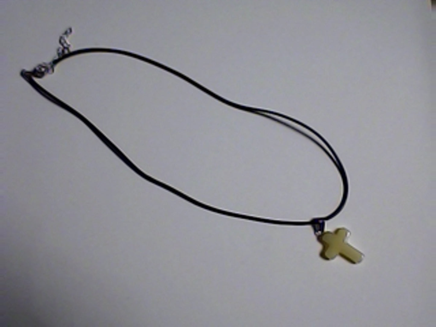 Faux Leather Black Necklaces with Crosses, Get yours Now Before they are Gone!!