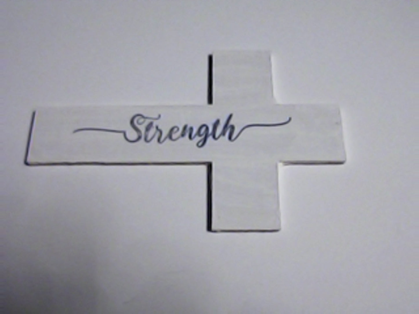 Handmade 4" Wooden Painted then Sublimated Crosses with Appreciation Words!