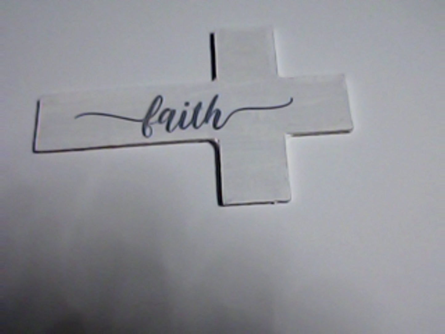 Handmade 4" Wooden Painted then Sublimated Crosses with Appreciation Words!