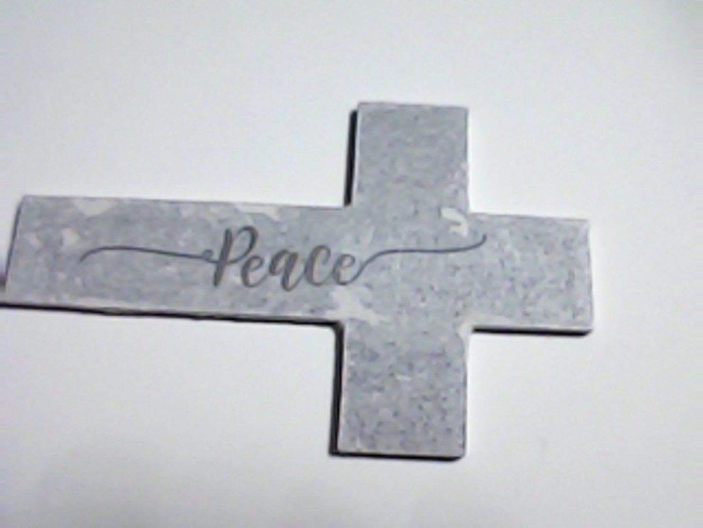 Handmade 4" Wooden Painted then Sublimated Crosses with Appreciation Words!