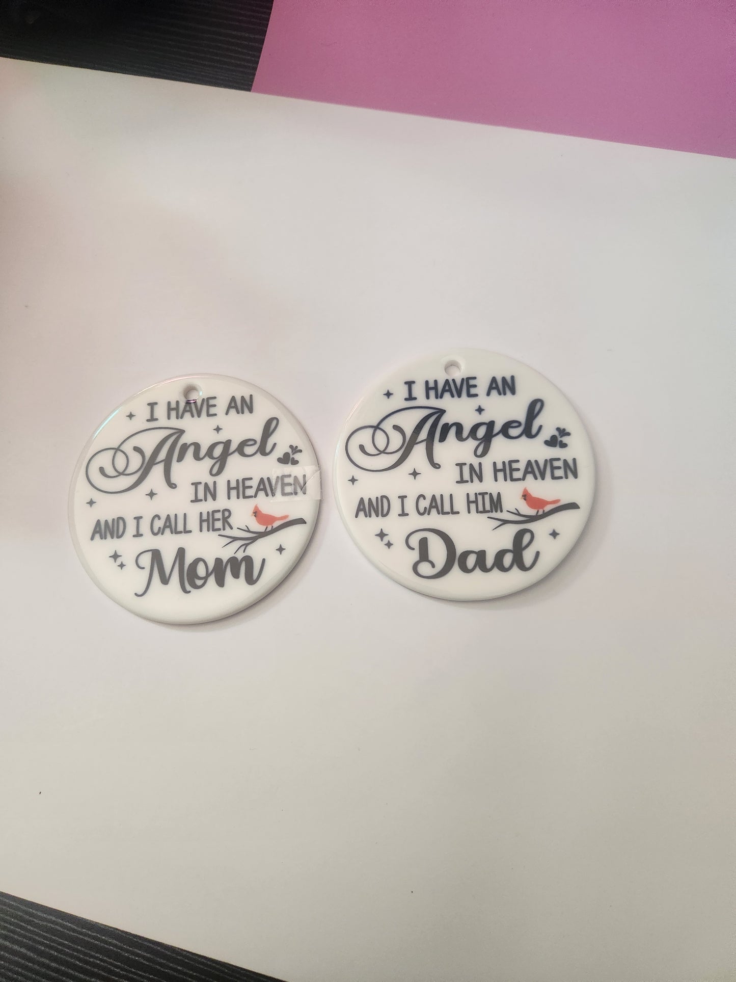 Custom Printing Ceramic 3" Ornaments Get Yours Now!