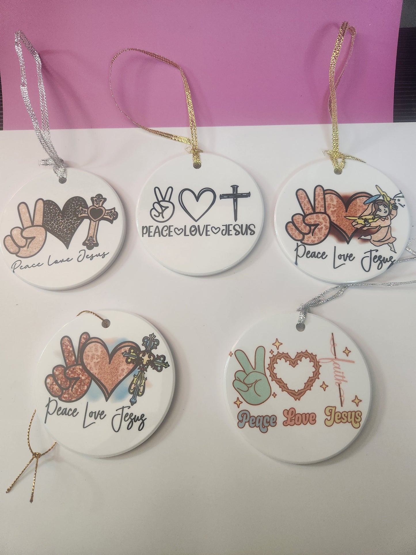 Custom Printing Ceramic 3" Ornaments Get Yours Now!