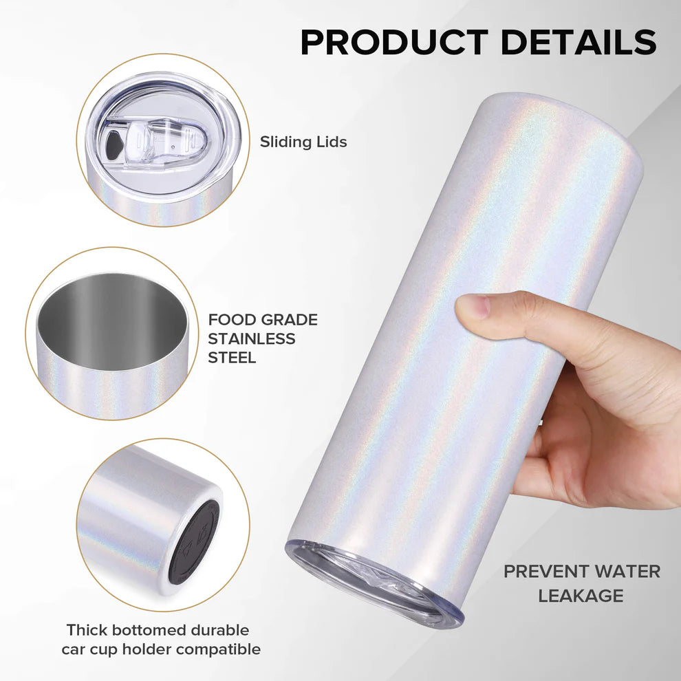 20oz Tumblers - Stainless Steel Durable Everyday use Hot and Cold Drinks