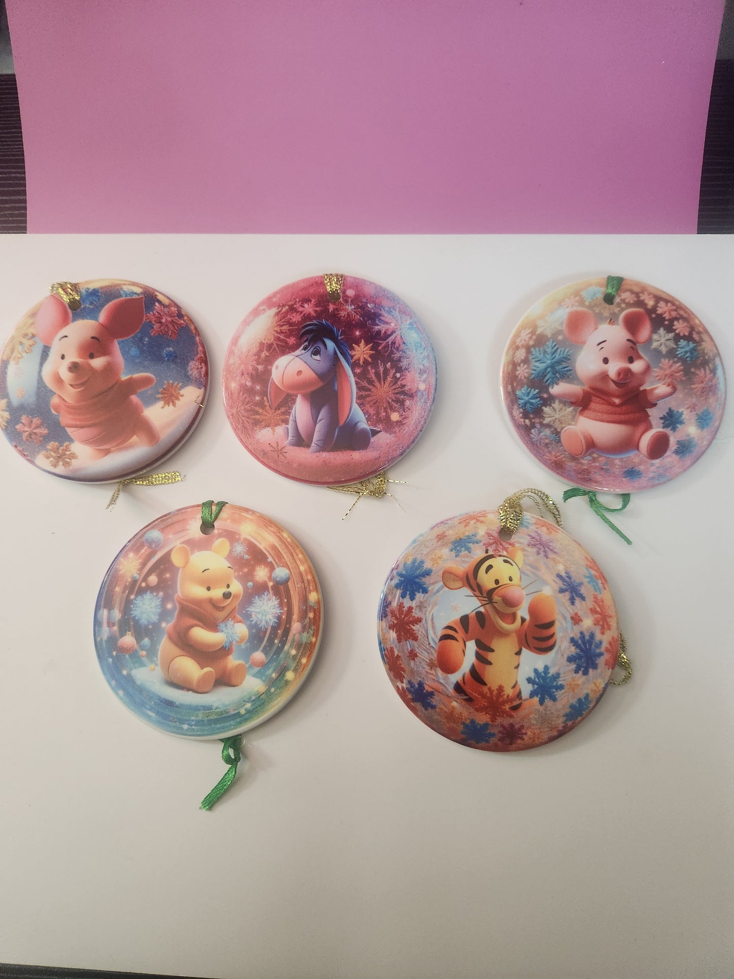 Custom Printing Ceramic 3" Ornaments Get Yours Now!