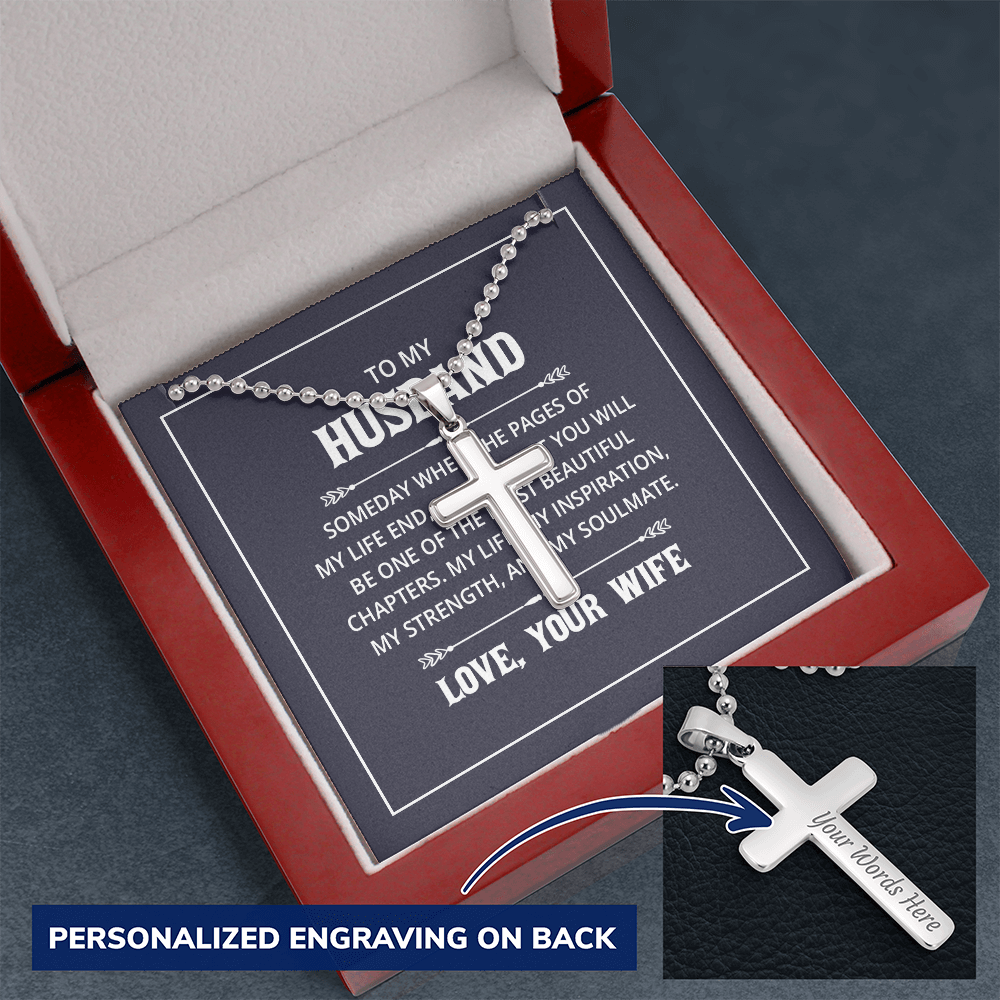Personalized Cross Necklace