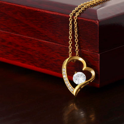 Forever Love Necklace - Make the Woman in your Life Scream with Happiness - Engravable