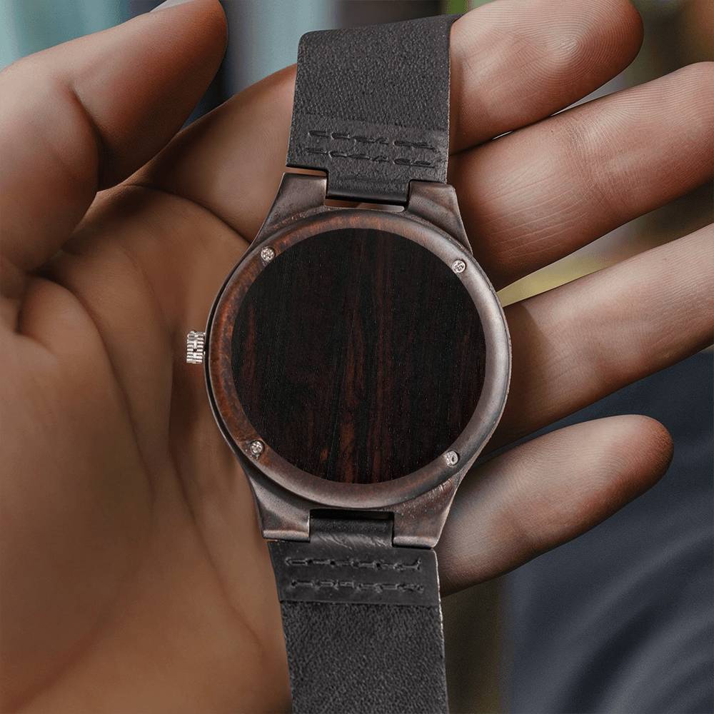 Engravable Wooden Watch - For that Special Guy!