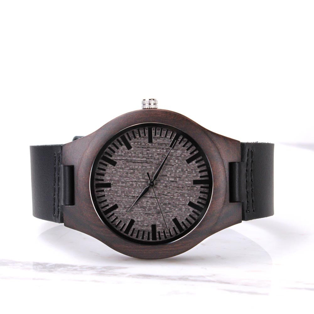 Engravable Wooden Watch - For that Special Guy!