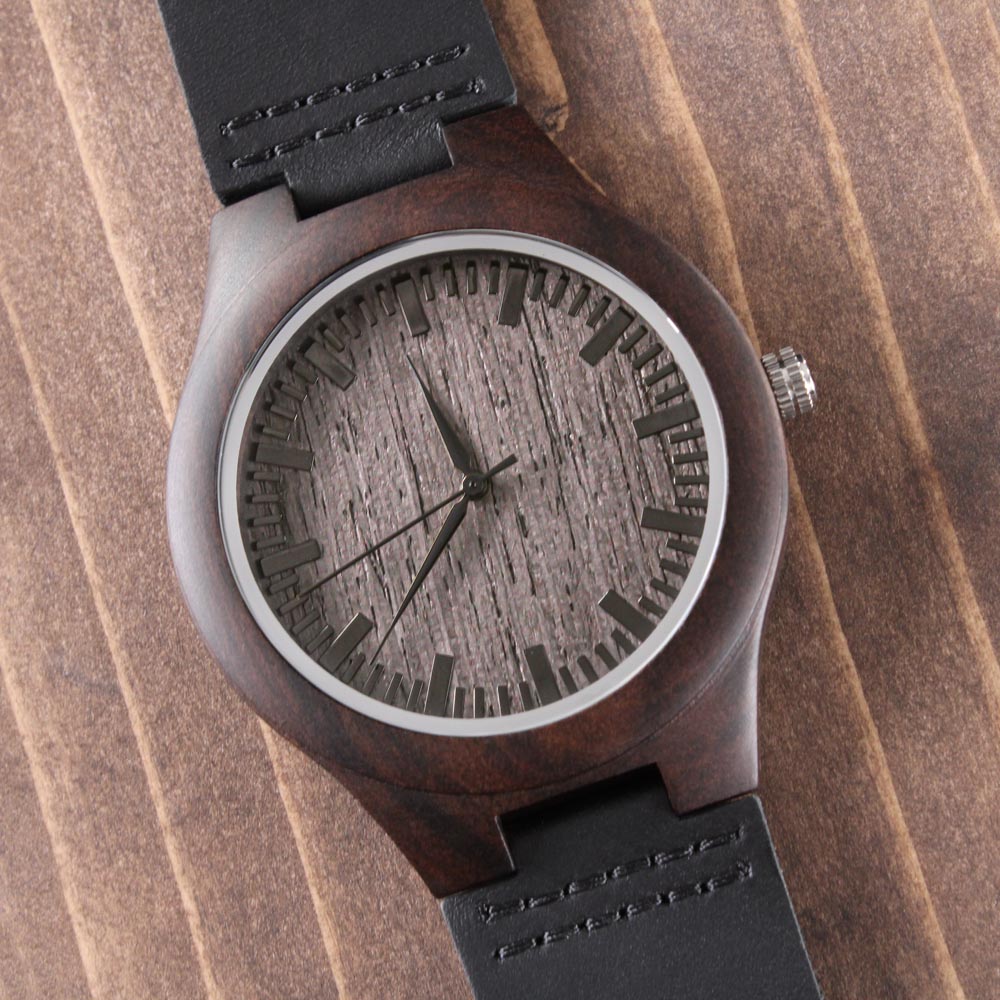 Engravable Wooden Watch - For that Special Guy!
