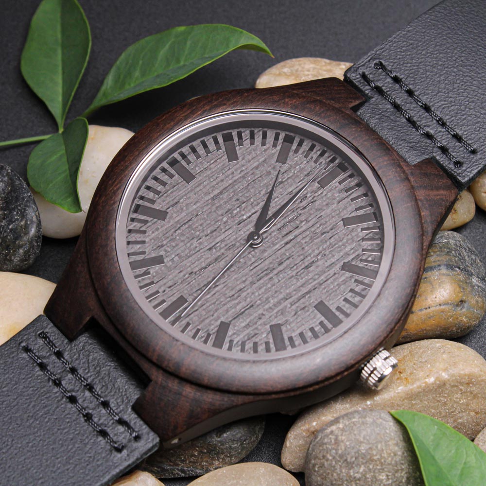 Engravable Wooden Watch - For that Special Guy!