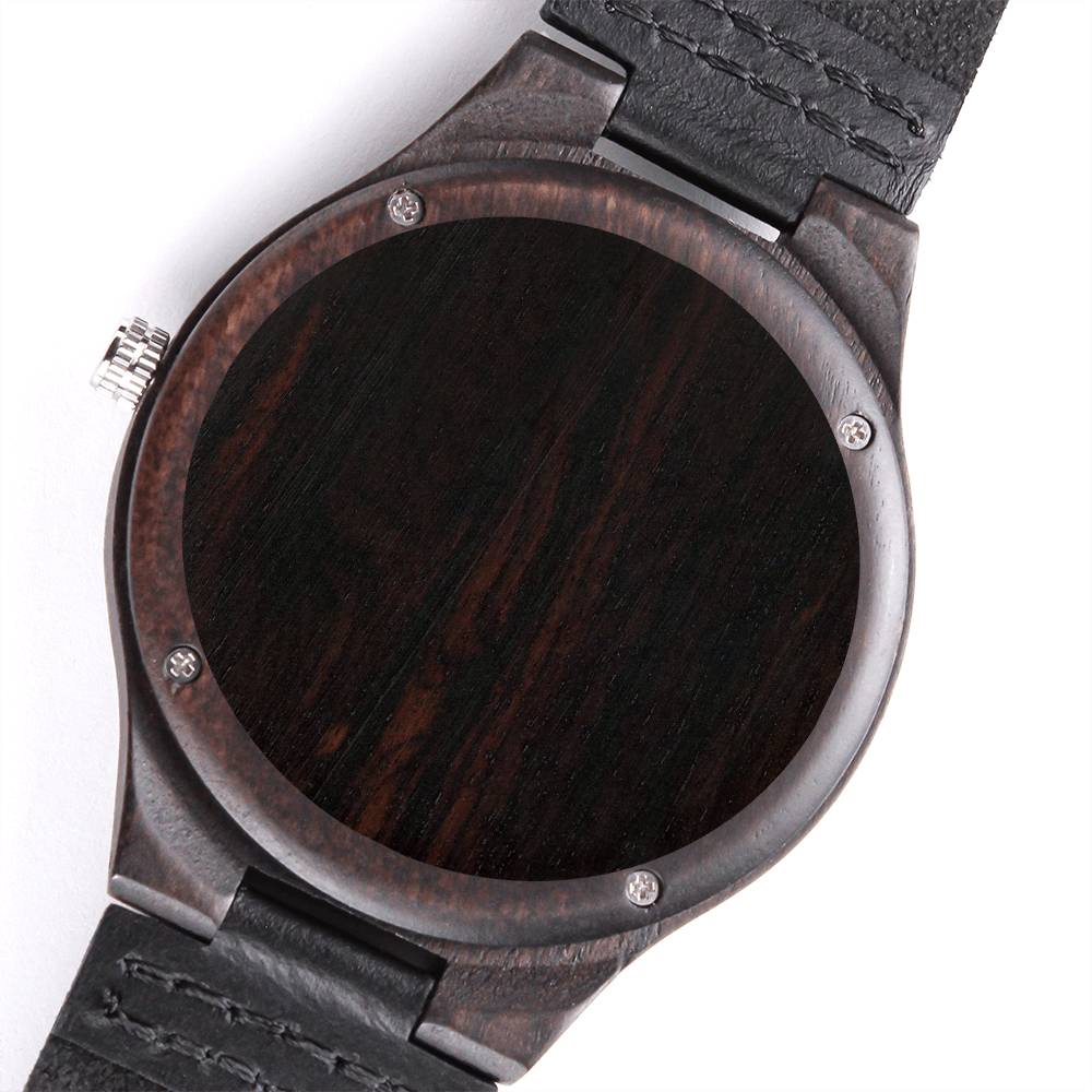 Engravable Wooden Watch - For that Special Guy!