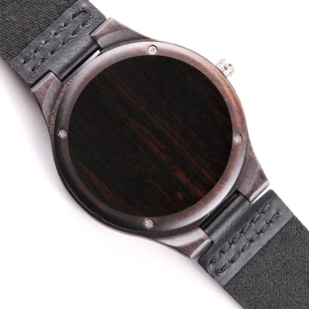 Engravable Wooden Watch - For that Special Guy!