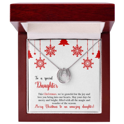 Lucky in Love Necklace - To Your Special Woman!