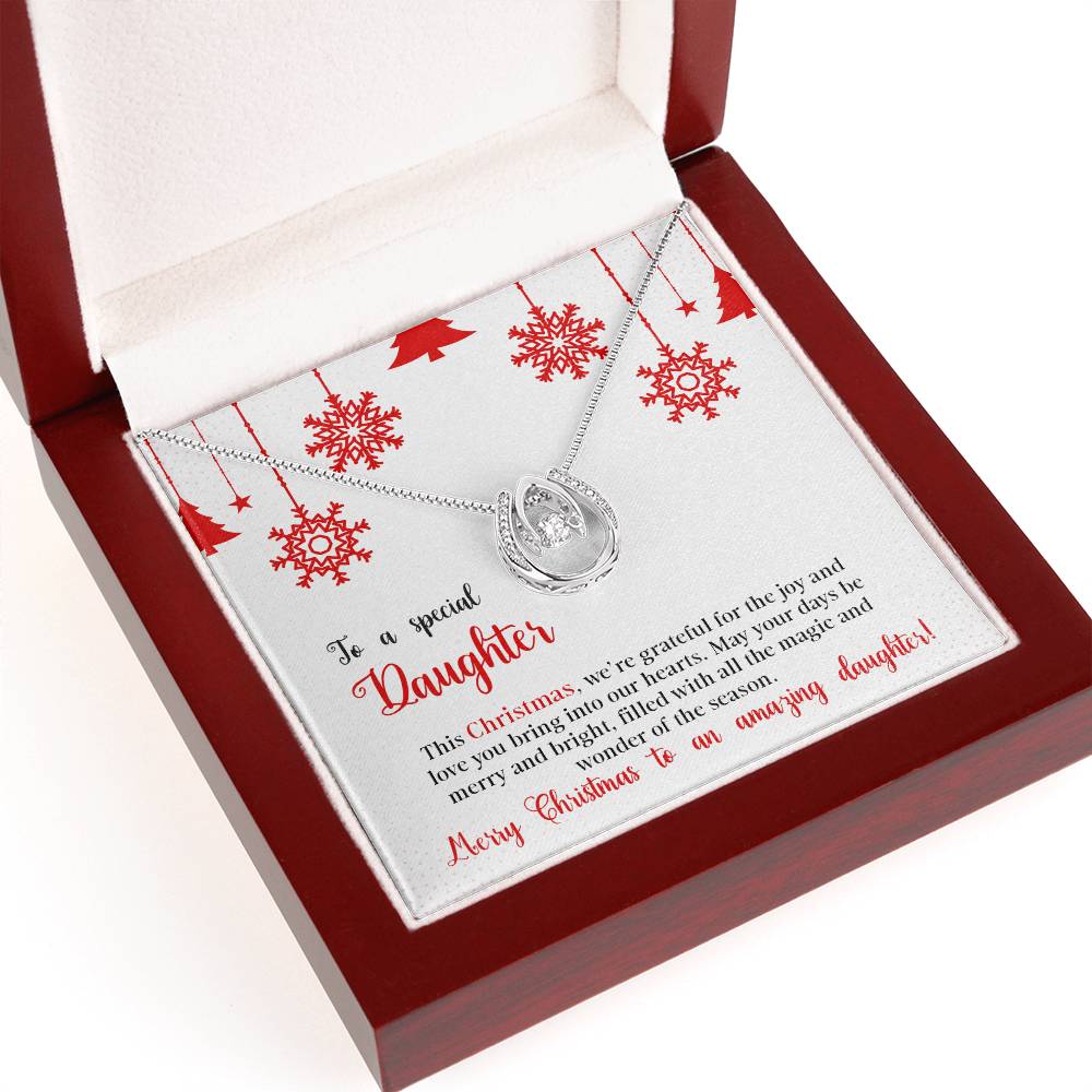 Lucky in Love Necklace - To Your Special Woman!