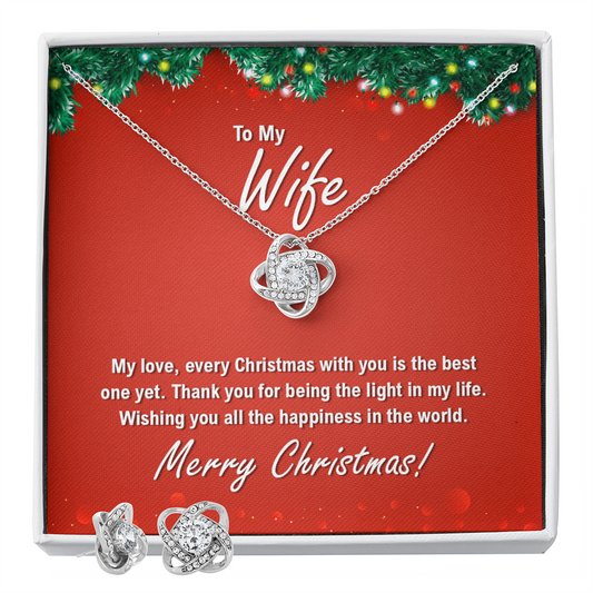 Make Her Feel Special This Valentine's Day with this Necklace and Earring Set!