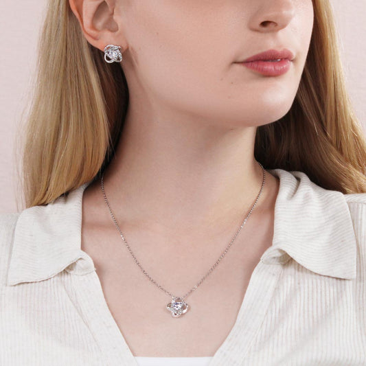 Make Her Feel Special This Valentine's Day with this Necklace and Earring Set!
