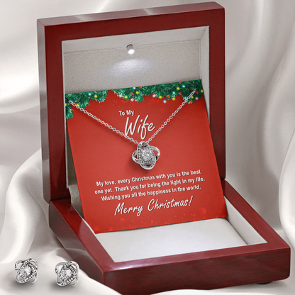 Make Her Feel Special This Valentine's Day with this Necklace and Earring Set!