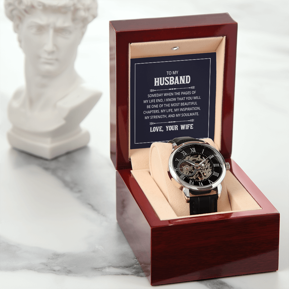 Men's Openwork Watch - Give Him the Luxury Watch He's Been Looking For!