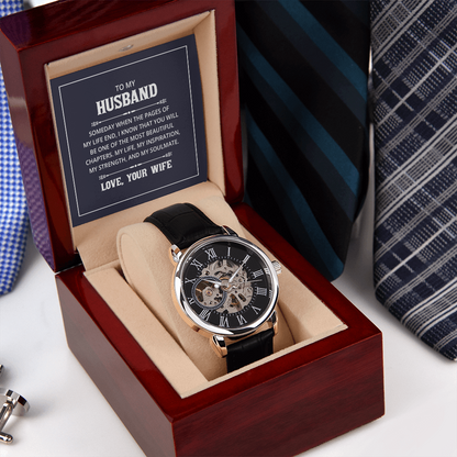 Men's Openwork Watch - Give Him the Luxury Watch He's Been Looking For!