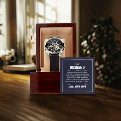 Men's Openwork Watch - Give Him the Luxury Watch He's Been Looking For!