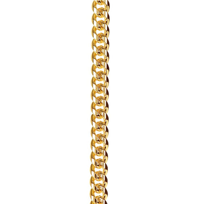 Cuban Link Chain in Gold or Silver - The Man in your Life Will Love It! - Engravable