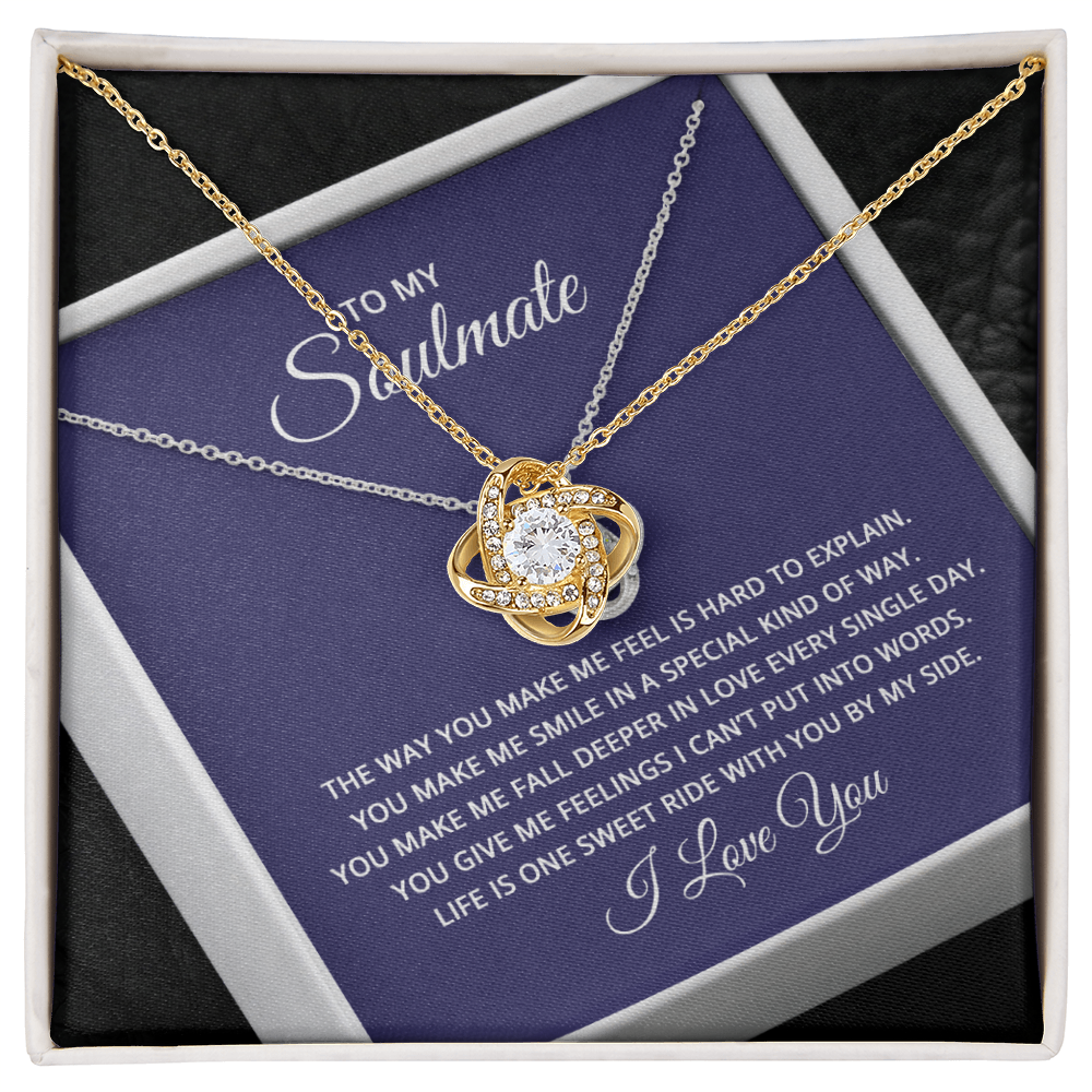 Love Knot Necklace Just for Her