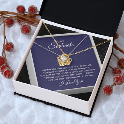 Love Knot Necklace Just for Her