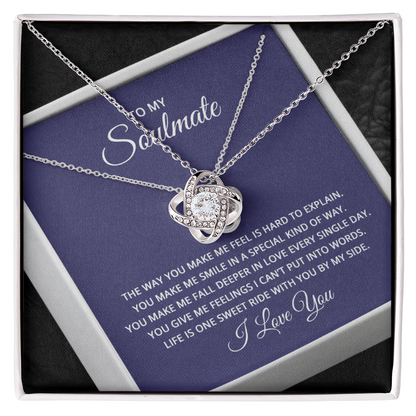 Love Knot Necklace Just for Her