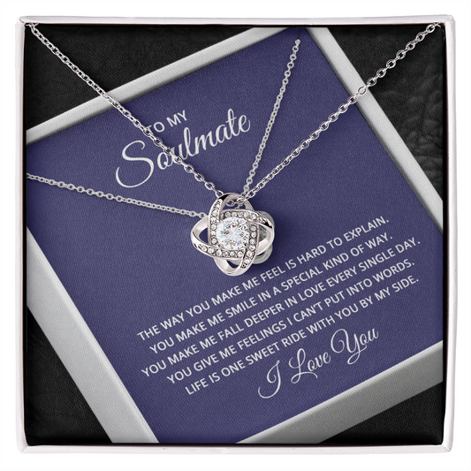 Love Knot Necklace Just for Her