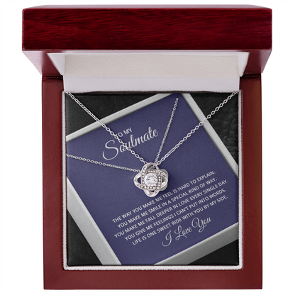 Love Knot Necklace Just for Her