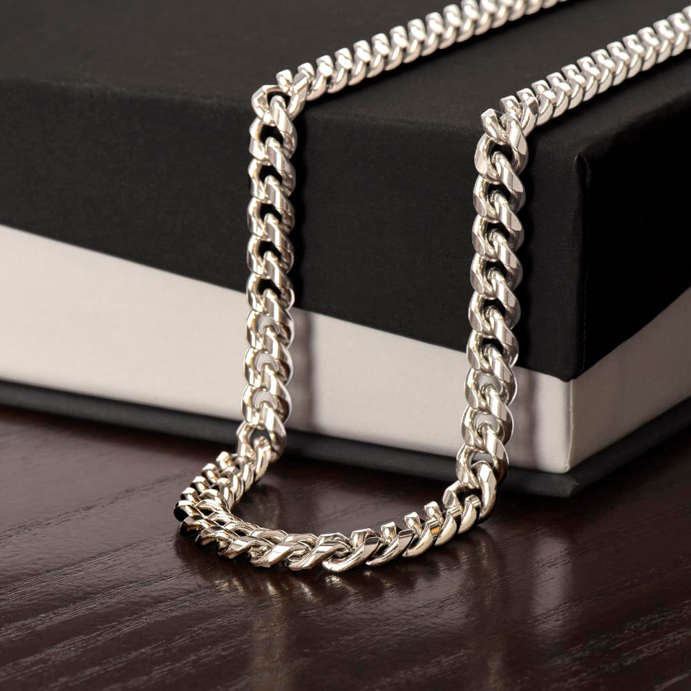 Cuban Link Chain for Him Perfect for the Holidays!!