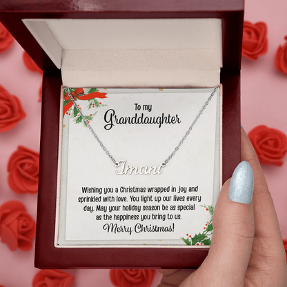 Have you Name Set in 14K or 18K Gold Plated!! She will Love It!