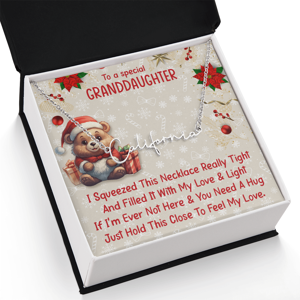 Signature Name Necklace